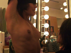 The L Word - S05E08 - Angela Gots (Cammie) and Katherine Moennig (Shane McCutcheon) Topless Scene