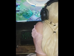 Cosplaying E-Girl gets Fucked by a BIG Thick Cock