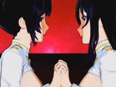 Azur Lane - Atago and Takao 3D Hentai Threesome