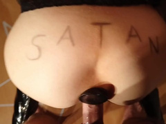 Satan's Whore Abused and Fucked Hard in Cunt and Ass