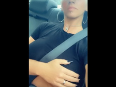 PUSSY PLAY IN AN UBER