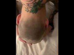 Rub your Dick in my Shaved Bald Head