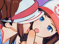 Pokemon - Rosa and Hilda take Turns getting Fucked 3D Threesome Hentai
