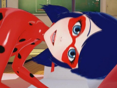 (3d Hentai)(Miraculous) Sex with Ladybug (costume)