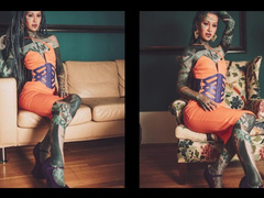 Goddess Anuskatzz Sexy Erotic Photoshooting / from Lily Lu Filmz
