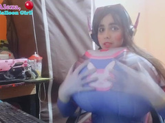 D.Va Breast Expansion! - Inflation Activated!