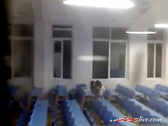 Chinese Couple Blowjobs in Jilin University