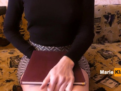 Masturbation in the Office during an Interview, Play Pussy Public