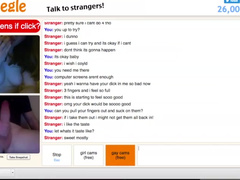 omegle best chat conversation ever with cum, 100% real