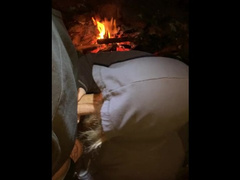 Friends Mom gives Hot Road Head on Ride Home from Sexy Camping Trip!
