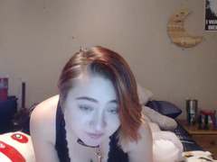 silly_bunny 2018-06-30 talked into first cum mouth facial (never again)