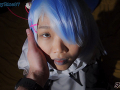 SpicyRice Rem x Dr Who cosplay