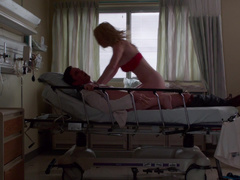 Nurse Jackie - S05E01 - Betty Gilpin (Dr. Carrie Roman) Sex Scene