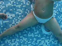 Horny Blonde MILF get Fucked DOGGY POV after Underwater Swimming Video 4K