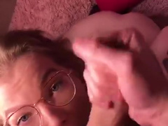Blowjob with Cum on  face_jessicasweetheart