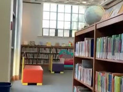 Flashing in public and fucking in the library