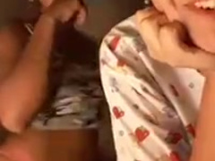 two hot lesbian teens teasing boys on periscope