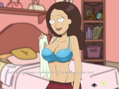 Rick and Morty - a way back Home Part 82 [v2.6] Tricia's new Bra