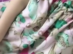 Chinese Girl teasing dildo