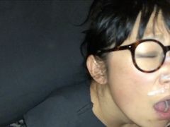 Anal Fucking and a Facial for Asian MILF with Glasses!