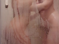 JanelleBrown_ 2 girls sensual shower