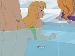 Milftoon Drama - Ep.1 - ASS FUCK IN THE POOL