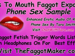 Ass to Mouth Faggot Exposed Enhanced Erotic Audio Real Phone Sex Tara Smith Humiliation Cum Eating