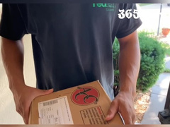 Package Delivery Driver Gets Lucky & Fucks Cops Wife (Married Cheating Blonde Cougar MILF wants BBC)