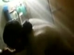 Bhabhi taking bath captured using hidden cam