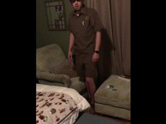 Real UPS Driver Gets Seduced by HORNY HOUSE WIFE!!
