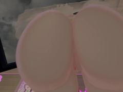 Hot Angel Sits on your Face ❤️ POV Facesitting with Intense Moaning in VRchat [uncensored 3d Hentai]