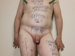 Robert Hendriksen Extreme Bodywriting Exposure