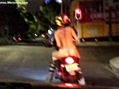 Naked Motorcycle Ride, I only had a Thong