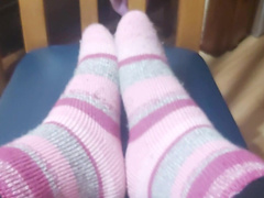 Boy Pink socks joi cum countdown