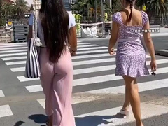 upskirt ass spank in public