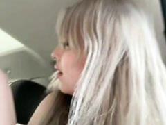 Alison_craft squirt in public car