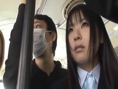 Groped Sochoolgirl in the Bus