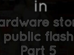Hardware Store Public Flash Part 5 Manyvids