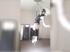 Female Kaneki Ken Tokyo Ghoul Cosplay Pole Dance Strip