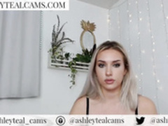 Sexyashley_21 cums with fuck machine and vibrator