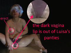 Look closely at the dark cunt lip on Luisa Schmitz