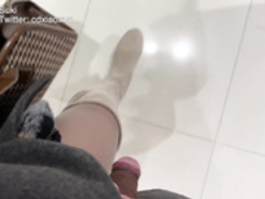 [TS] Suki TRANS Shopping Mall Pissing And Cumshot