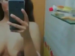Aksana indian girl nude mirror selfie video