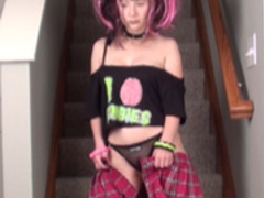 SexyPattyCake Suicide PartyGirl PhotoShoot StripTease