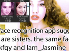 Jykfqy and Im_Jasmine look very much alike an App says