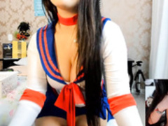 Sexy Angel Stripper - Sailor Mercuri Cosplay
