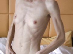 anorexic Veronika shower 8t00428