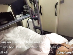 Chick has a wild romp with a stranger in the train
