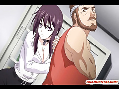 Busty hentai Japanese hard poked from behind movies by www.grabhentai.com