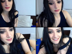 Elyblack alone in her bed in webcam show 2017-04-20 150130